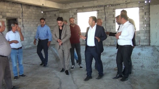 Tekstil Kent Sanayi Sitesi inşaatında sona doğru