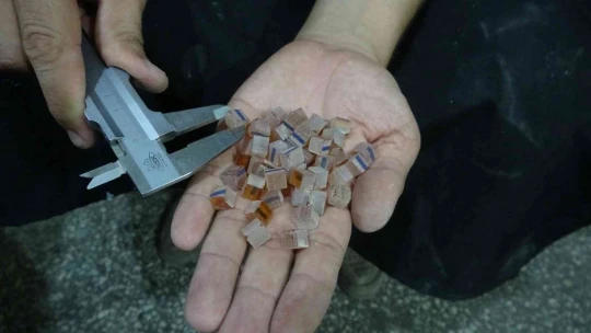 Tespih tutkusu usta yaptı