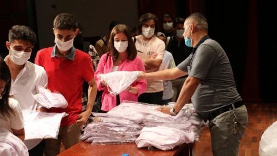 Tıbbiyelilerde beyaz önlük heyecanı