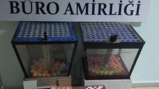 Tombalacılara baskın: 51 şahsa ceza