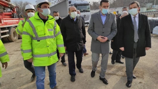 Tüfenkci Battalgazi Devlet Hastanesinde incelemelerde bulundu