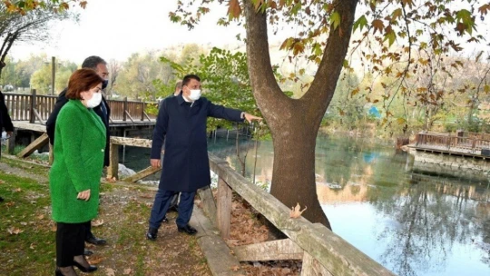 Turgut Özal Tabiat Parkı'ında yenileme çalışmaları başladı
