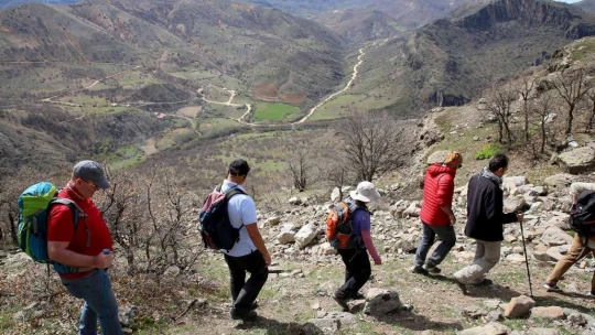 Turizmcilerden Malatya'ya trekking turu