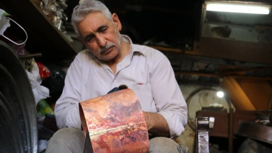 Ustasından öğrendiği mesleği 54 yıldır sürdürüyor