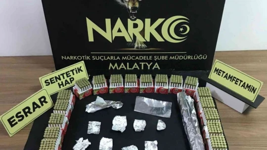 Uyuşturucu baskınında EYP ele geçirildi