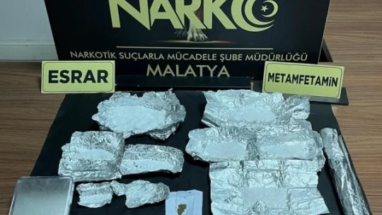 Uyuşturucu baskınında EYP ele geçirildi