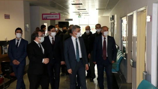 Vali Baruş'tan Hekimhan'a ziyaret