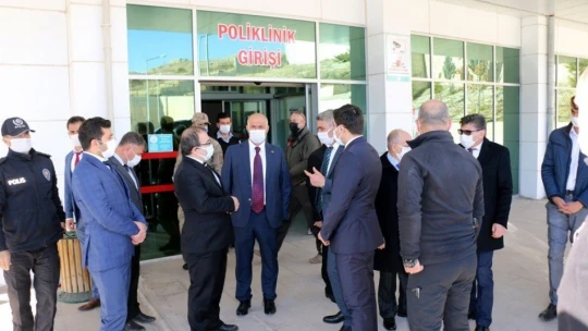 Vali Baruş'tan Hekimhan'a ziyaret