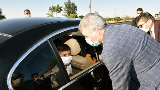 Vali Baruş'tan yol kontrol noktalarına ziyaret