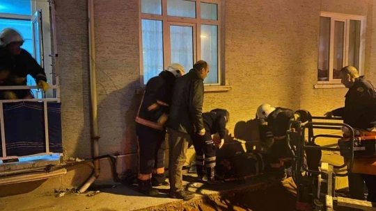 Yangın paniği az daha canından ediyordu