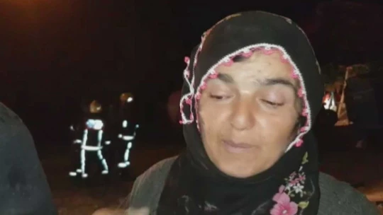 Yangını unuttu altınlarını saydı