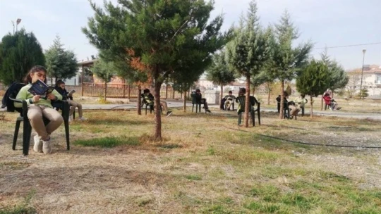 Yazıhan'da Kitap K'oku'su projesi