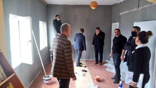 Yazıhan'da kütüphanesiz okul kalmayacak