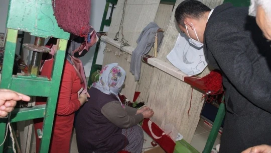 Yazıhan'da tekstil atölyesi açıldı