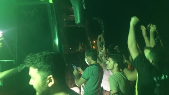 Yeni Malatyaspor'a coşkulu karşılama