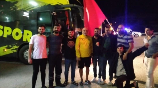 Yeni Malatyaspor'a coşkulu karşılama