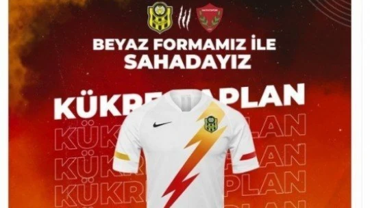 Hatayspor maçına beyaz formayla çıkıyoruz