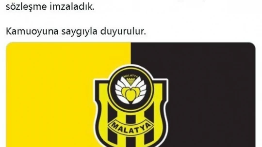 Yeni Malatyaspor, İrfan Buz ile 1 yıllık sözleşme imzaladı