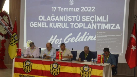 Yeni Malatyaspor'un yeni başkanı Hacı Ahmet Yaman oldu
