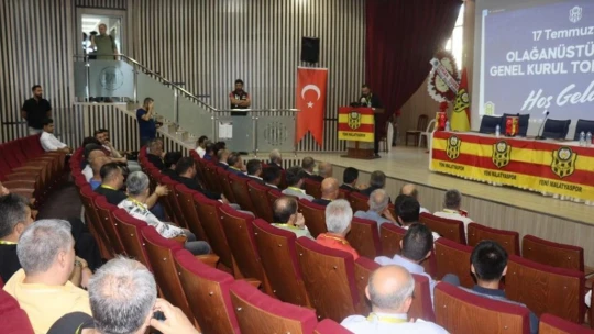 Yeni Malatyaspor'un yeni başkanı Hacı Ahmet Yaman oldu
