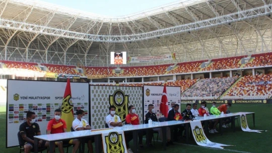 Yeni Malatyaspor'un yeni transferleri tanıtıldı