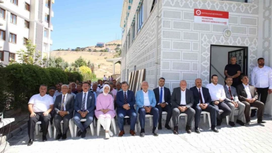 Yeni yapılan Yıldıztepe Hidayet Kızılkaya Cami ibadete açıldı