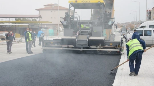 Yeni yol, adına yakışır şekilde modern bir görünüme kavuşuyor