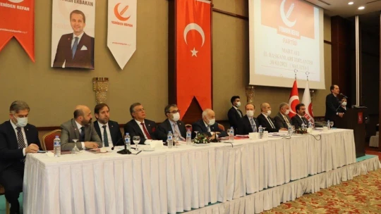 Yeniden Refah Partisi İl Başkanları toplantısı Malatya'da yapıldı