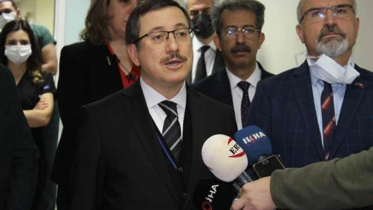 Yenilenen göğüs cerrahisi servisi törenle hizmete girdi