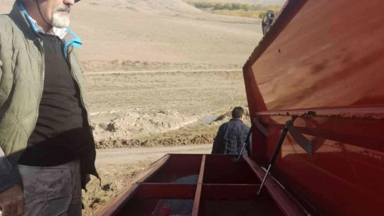 Deneme buğday ekimi yapıldı