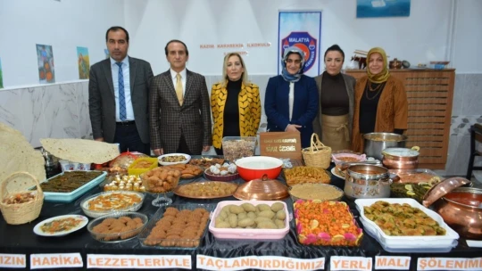 Yerli Malı Haftası'nda veliler ve öğrenciler yarıştı