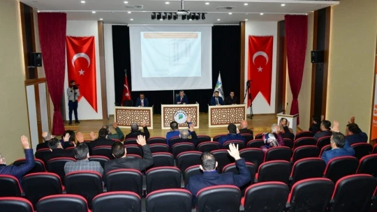 Yeşilyurt Belediye Meclisi Aralık ayı toplantısını yaptı
