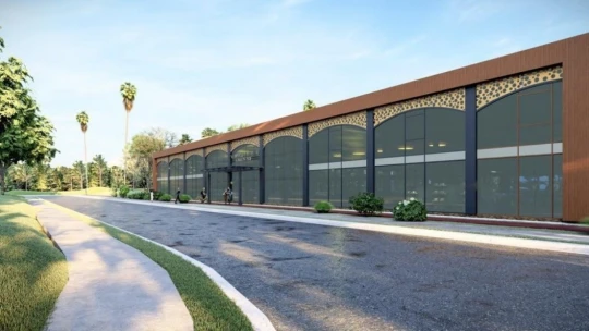 Yeşilyurt Belediyesi Çilesiz semt pazarı ve yaşam merkezi hızla yükseliyor