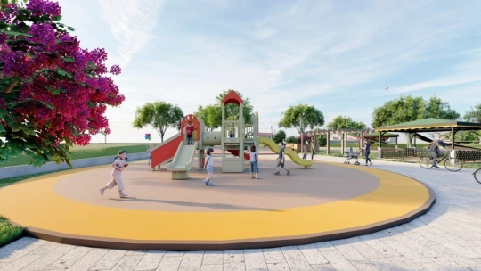 Yeşilyurt Belediyesi Kaynarca Sosyal Tesisleri ve park alanında çalışmalar yoğunlaştı