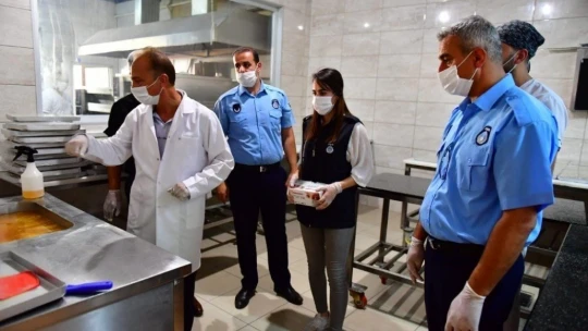 Yeşilyurt Belediyesi'nden bayram denetimi