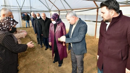 Yeşilyurt Belediyesi'nden üretime katkı