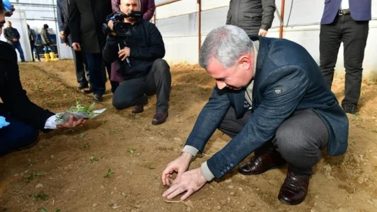 Yeşilyurt Belediyesi'nden üretime katkı
