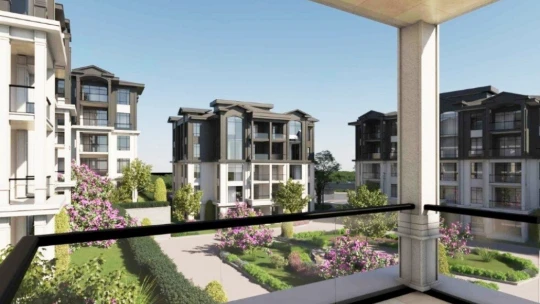 Yeşilyurt Belediyesi'nden Yeşil Topsöğüt konutları