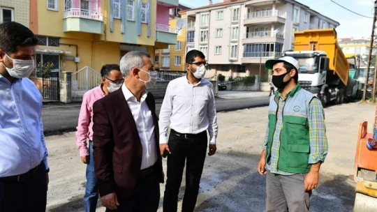 Yeşilyurt Belediyesi yatırımlarına devam ediyor