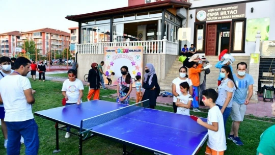 Yeşilyurt çocuk şenliği, renkli anlara sahne oldu