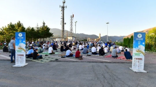 Yeşilyurt Namazgah'ta Kurban Bayramı namazı heyecanı yaşandı