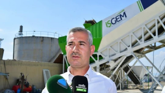 Yeşilyurt'ta 'kilit parke taşı üretim tesisi' hizmete girdi