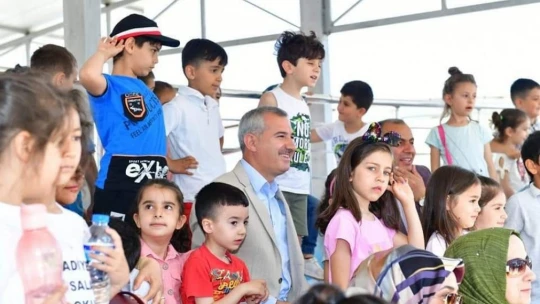 Yeşilyurt'ta 'minikler yarışıyor' programına ilgi