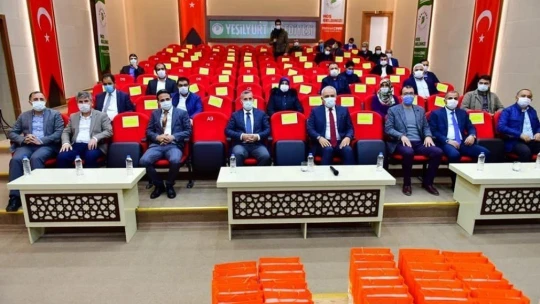 Yeşilyurt'ta 1. etap tablet dağıtım kura çekimi yapıldı