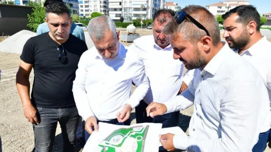 Yeşilyurt'ta 227'inci park yapılıyor