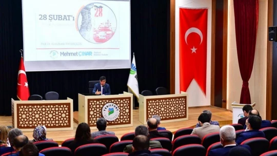 Yeşilyurt'ta 28 Şubat paneli
