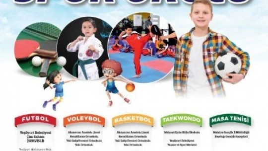 Yeşilyurt'ta 2.yaz spor okulları sporseverlerle buluşacak