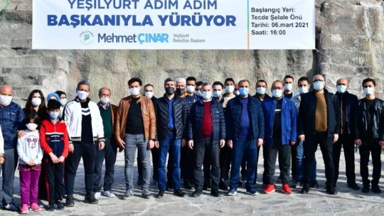 Yeşilyurt'ta adım adım sağlık