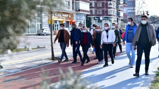 Yeşilyurt'ta adım adım sağlık