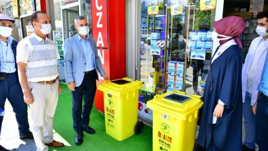 Yeşilyurt'ta atık ilaçlar çöpe gitmeyecek